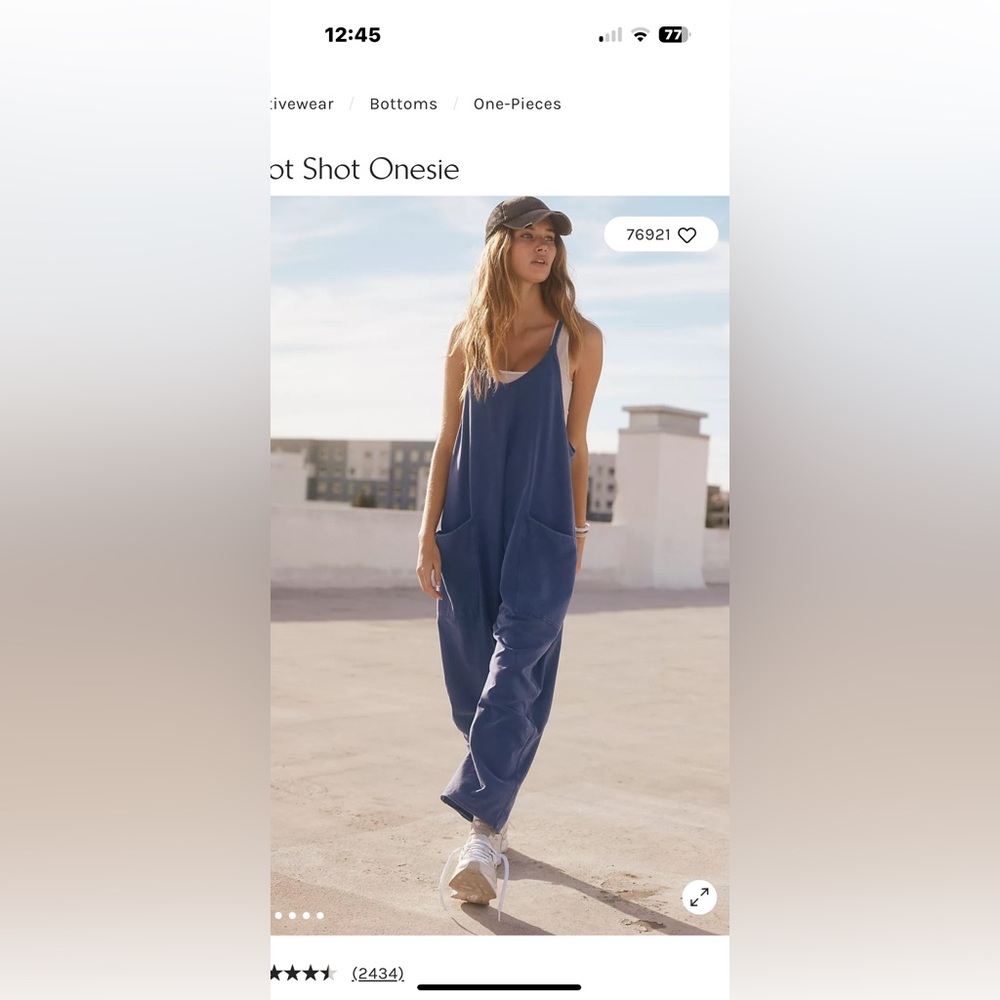 Free people hot shot onesie